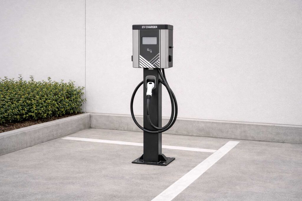 11kW AC Charger floor standing AC EV charger for standard commercial charging